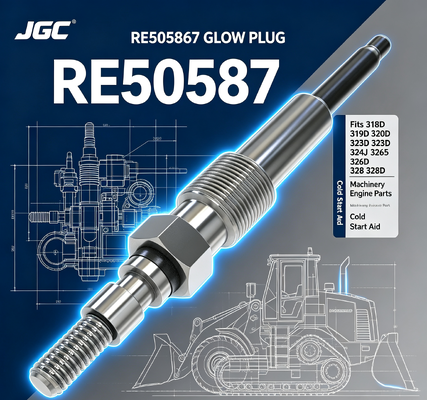 318D 319D 320D 323D 324J 325 326D 328 328D Свеча накаливания RE505867 подходит для . Запчасти для двигателей техники