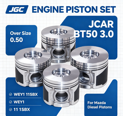JCAR BT50 3.0 сверхразмер 0.50 WEY1 11SBX Сборка для Mazda Дизельных поршней Цилиндровой комплект Линеровщики Моторный поршневый комплект
