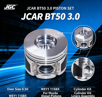 JCAR BT50 3.0 сверхразмер 0.50 WEY1 11SBX Сборка для Mazda Дизельных поршней Цилиндровой комплект Линеровщики Моторный поршневый комплект