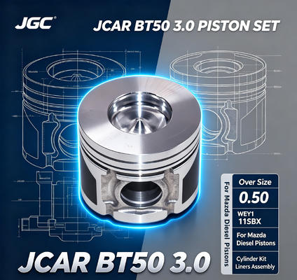 JCAR BT50 3.0 сверхразмер 0.50 WEY1 11SBX Сборка для Mazda Дизельных поршней Цилиндровой комплект Линеровщики Моторный поршневый комплект