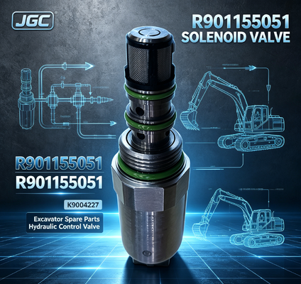 R901155051 Запчасти экскаватора экскаватор соленоидный клапан K9004227 R901155051