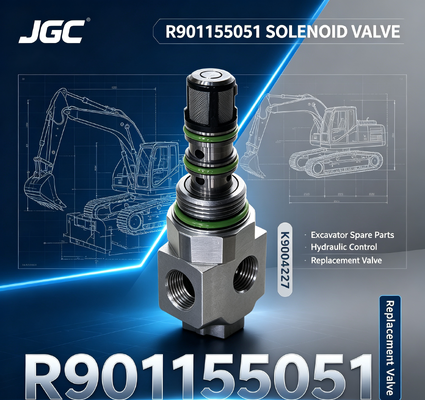 R901155051 Запчасти экскаватора экскаватор соленоидный клапан K9004227 R901155051