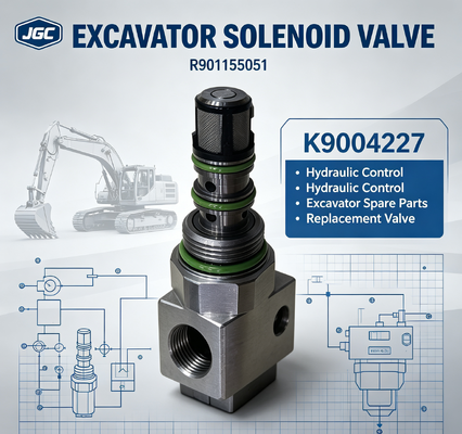 R901155051 Запчасти экскаватора экскаватор соленоидный клапан K9004227 R901155051