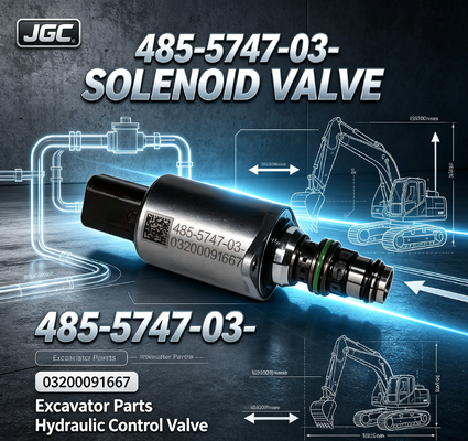 485-5747-03- 03200091667 SOLENOID VALVE Части экскаваторов хорошего качества