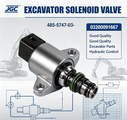 485-5747-03- 03200091667 SOLENOID VALVE Части экскаваторов хорошего качества