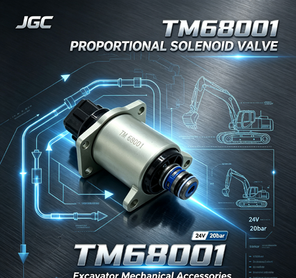 TM68001 Механические принадлежности экскаватора 24В 20барный экскаватор Пропорциональный соленоидный клапан