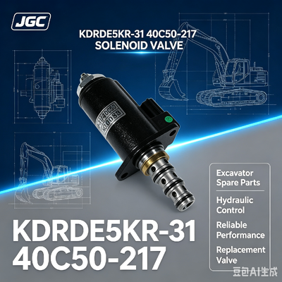 Клапан электромагнитный KDRDE5KR-31 40C50 -217, подходит для запасных частей экскаватора