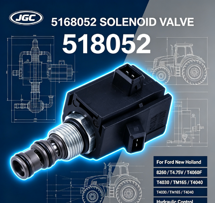 5168052 Части экскаватора Соленоидный клапан для Ford New Holland 8260 T4.75V T4060F