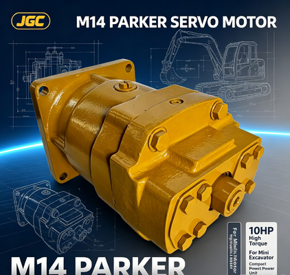 M14 паркер сервомотор 10hp высокий крутящий момент гидравлический мотор для мини-экскаватора