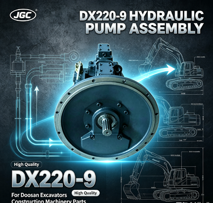 DX220-9 Высококачественный старый гидравлический насос для экскаваторов Doosan Части строительных машин