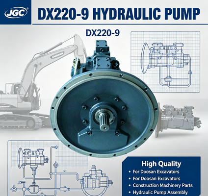 DX220-9 Высококачественный старый гидравлический насос для экскаваторов Doosan Части строительных машин