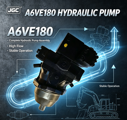A6VE180 Полный гидравлический насос Высокий расход Стабильная работа