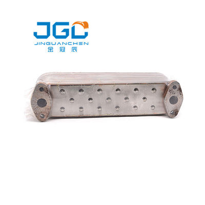 Intercooler частей двигателя дизеля ядра маслянного охладителя экскаватора H06C